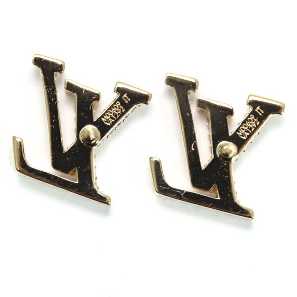 LOUIS VUITTON Gold Earrings - Picture 5 of 8
